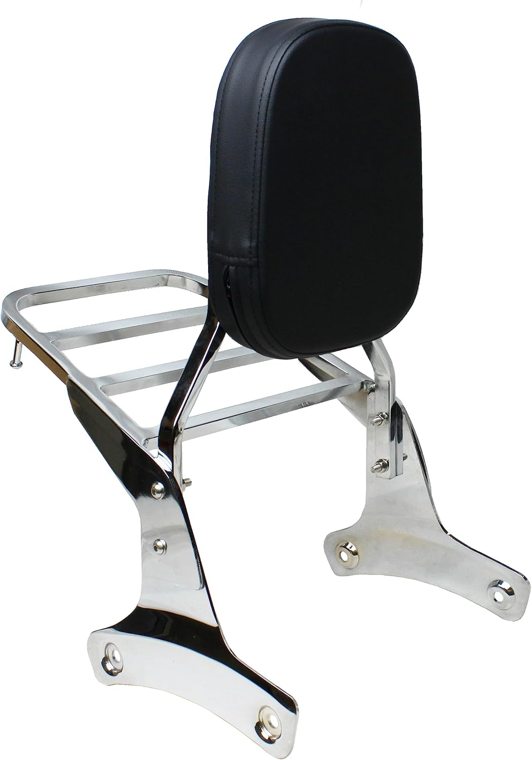 YHMOTO Passenger Backrest Sissy Bar with Luggage Rack for Honda Ace 750 VT400 RC44 VT750C 1997-2003