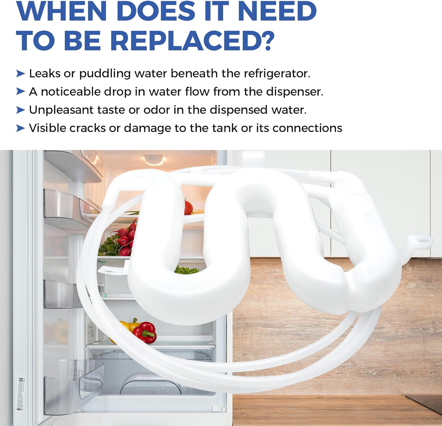 WR17X11440 Water Tank Assembly for GE Hotpoint Refrigerator Replaces AP3205548 AH783769 1091942 PS783769 EA783769