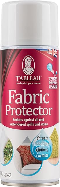 Tableau Fabric Protector Spray, Protects Against Oil and Water-Based Spills and Stains, 400ml
