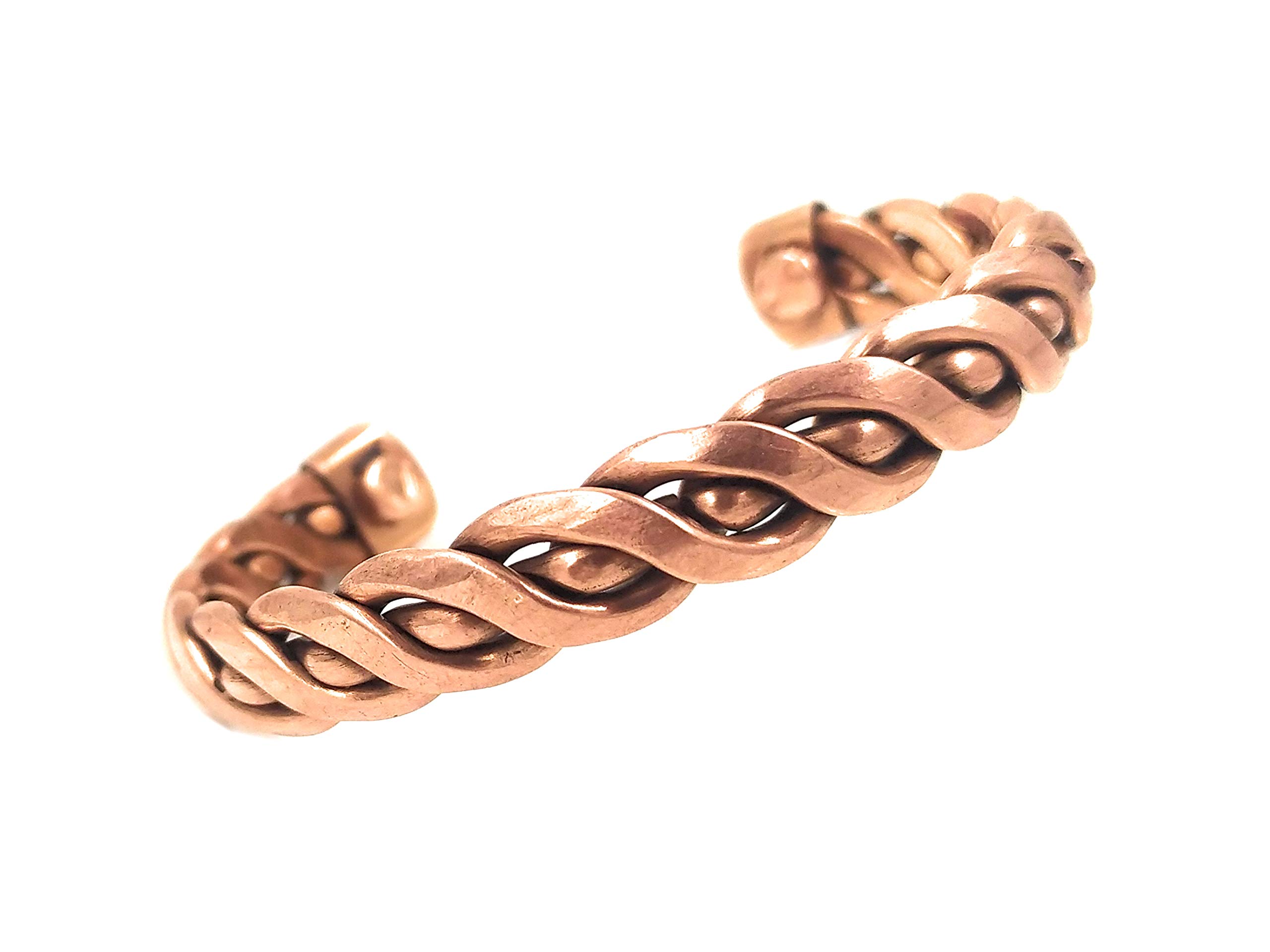 Pure Copper Brown Kada for Men and Women
