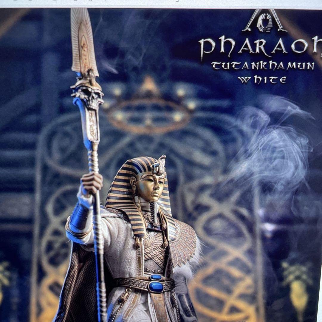 絶版　1/6 ファラオ　ツタンカーメン　ホワイトTBリーグ　アクションフィギュア Amazon.co.jp: 絶版 1 6 ファラオ ツタンカーメン ホワイト TB