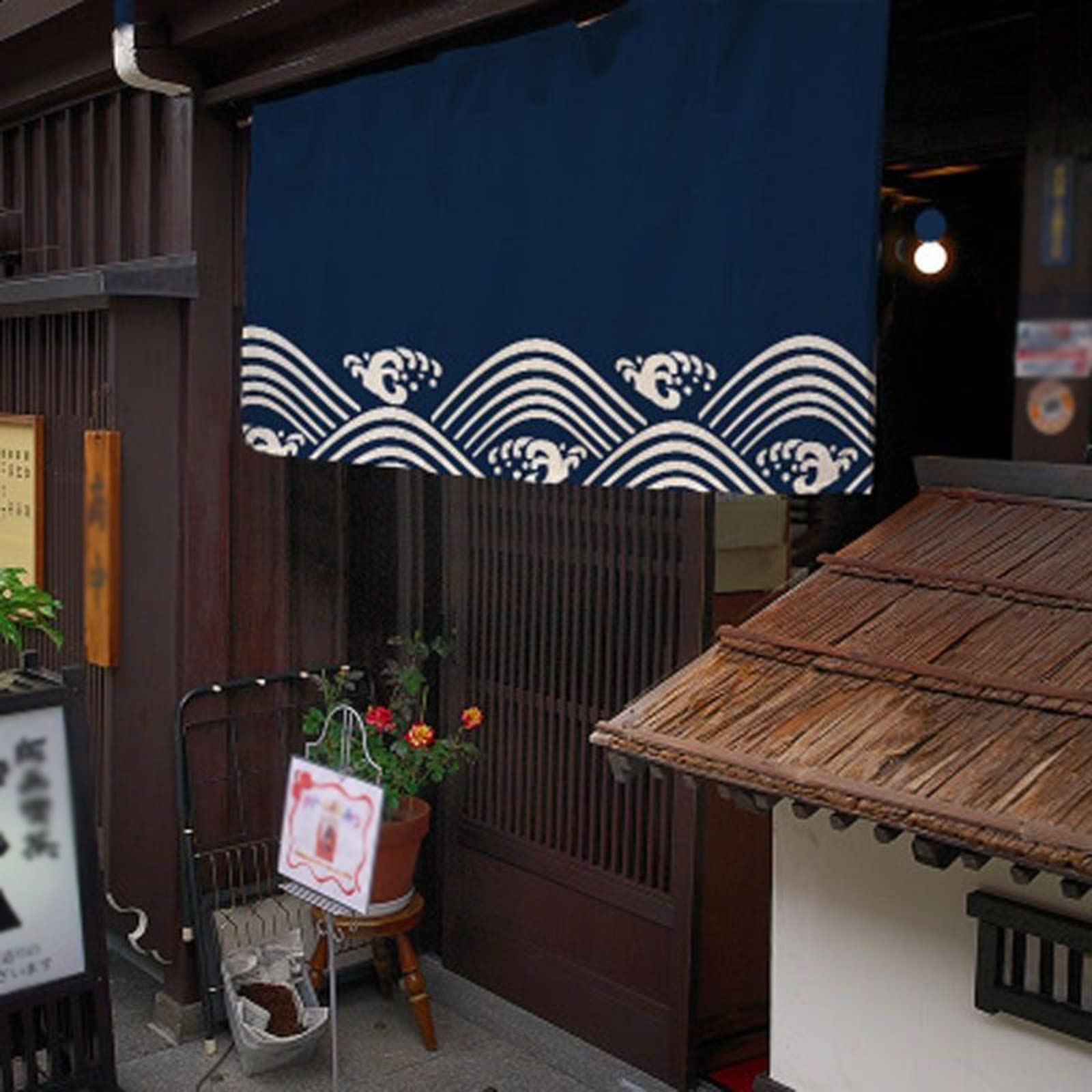 Rideau noren japonais tapisserie rideau de porte décor de restaurant