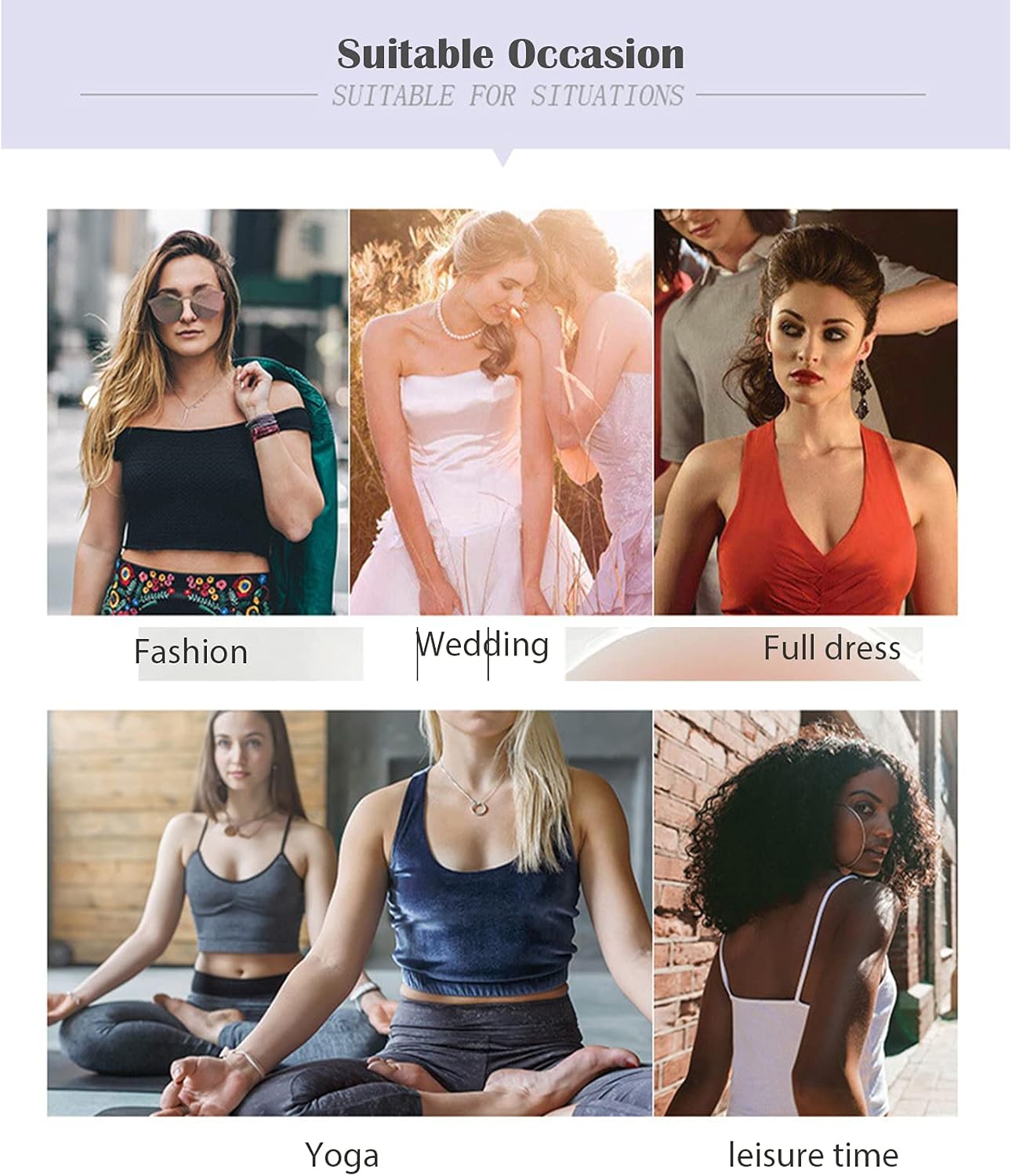 Miniatura 7 de Sticky Bra Nippleless Covers Stick On Bra Silicone Sticky Bra Breast Lift Nipple Covers Adhesive Bras