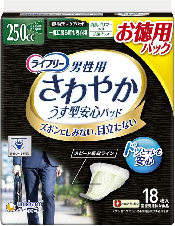 ナチュラルネイビー ⑥ライフリーさわやかパッド 27点セット 566枚