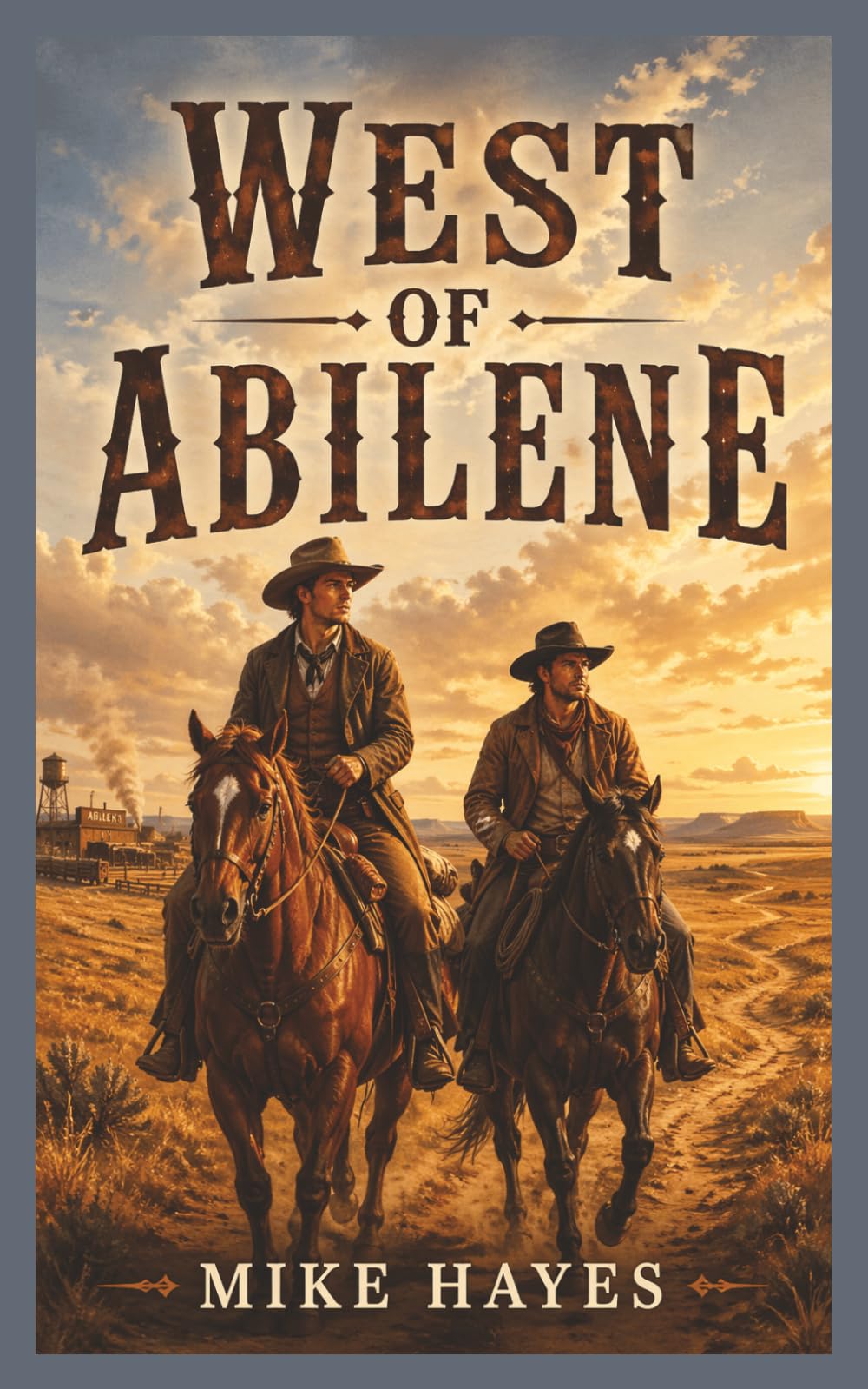 West of Abilene: A Western Novel of Brotherhood, Grit, and the Western Trail, 211 pages, 5x8 inches.: 1 (The Willis Brothers Western Series)