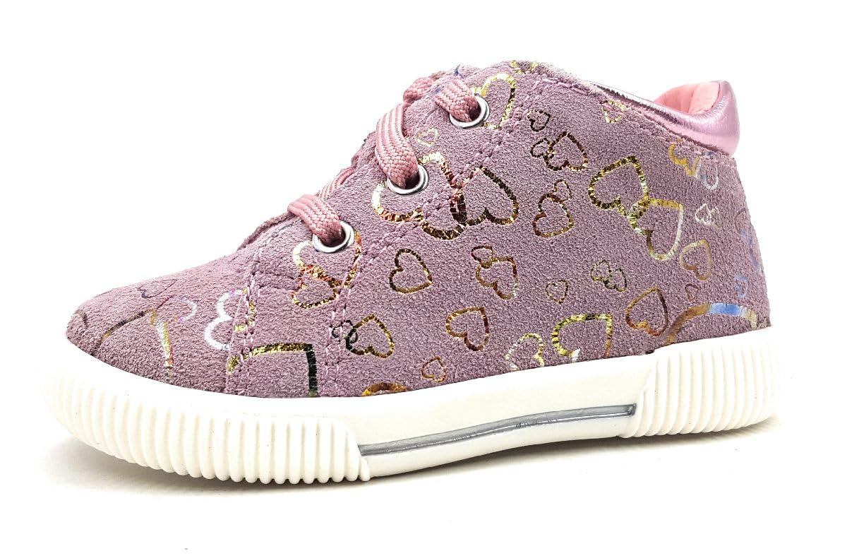 Richter Kinderschuhe Kleinkinder Lauflern Halbschuhe Rosa Freizeit