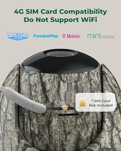 Miniatura 3 de REOLINK KEEN Ranger PT - Cámara de rastreo celular, 3G4G LTE, vista completa de 360, video en vivo 2K y reproducción en teléfono, IR sin brillo,