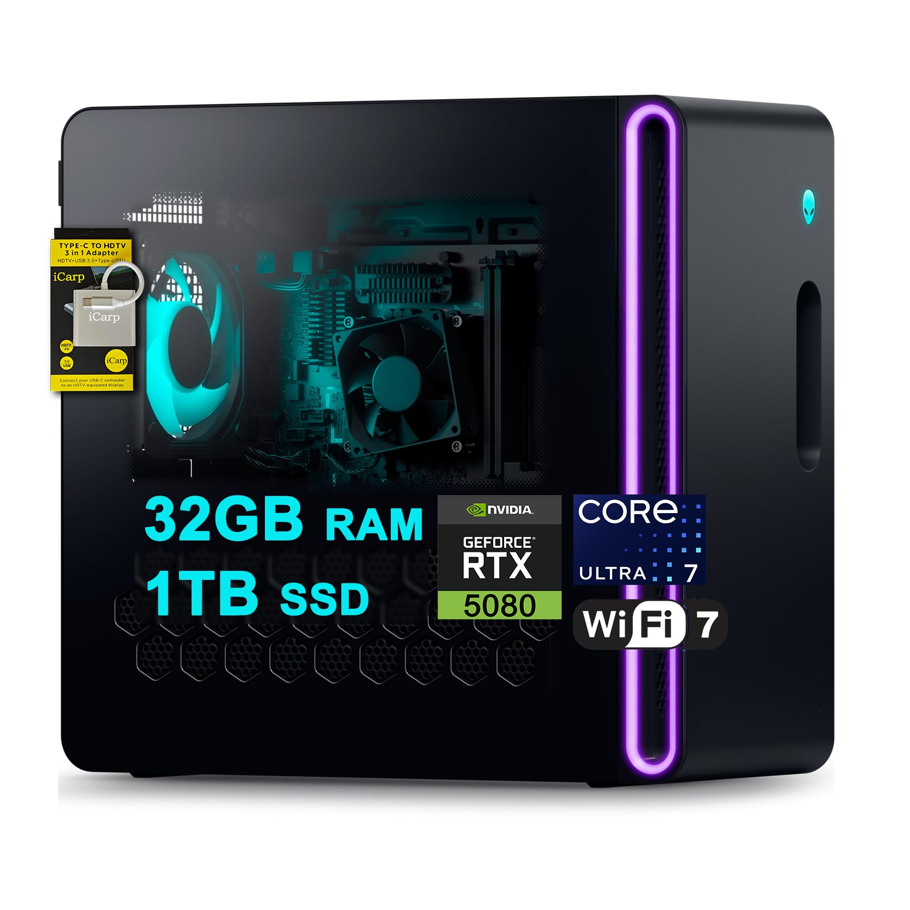 Amazon.com: Dell Alienware Aurora ACT1250 Gaming Desktop