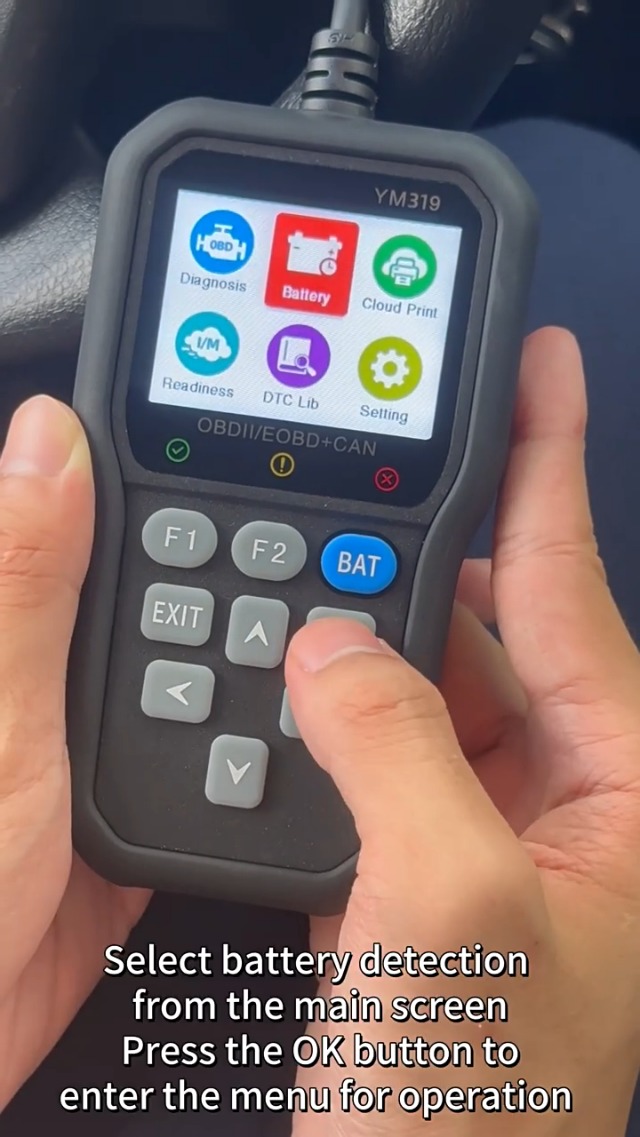 Amazon.com: YM319 OBD2 Scanner Read Vehicle Car Diagnostic Tool