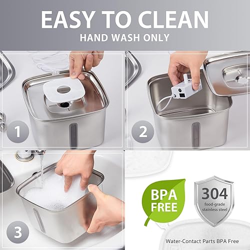 Veken Innovation Award Winner Stainless Steel Cat — shown in a real home setting for scale