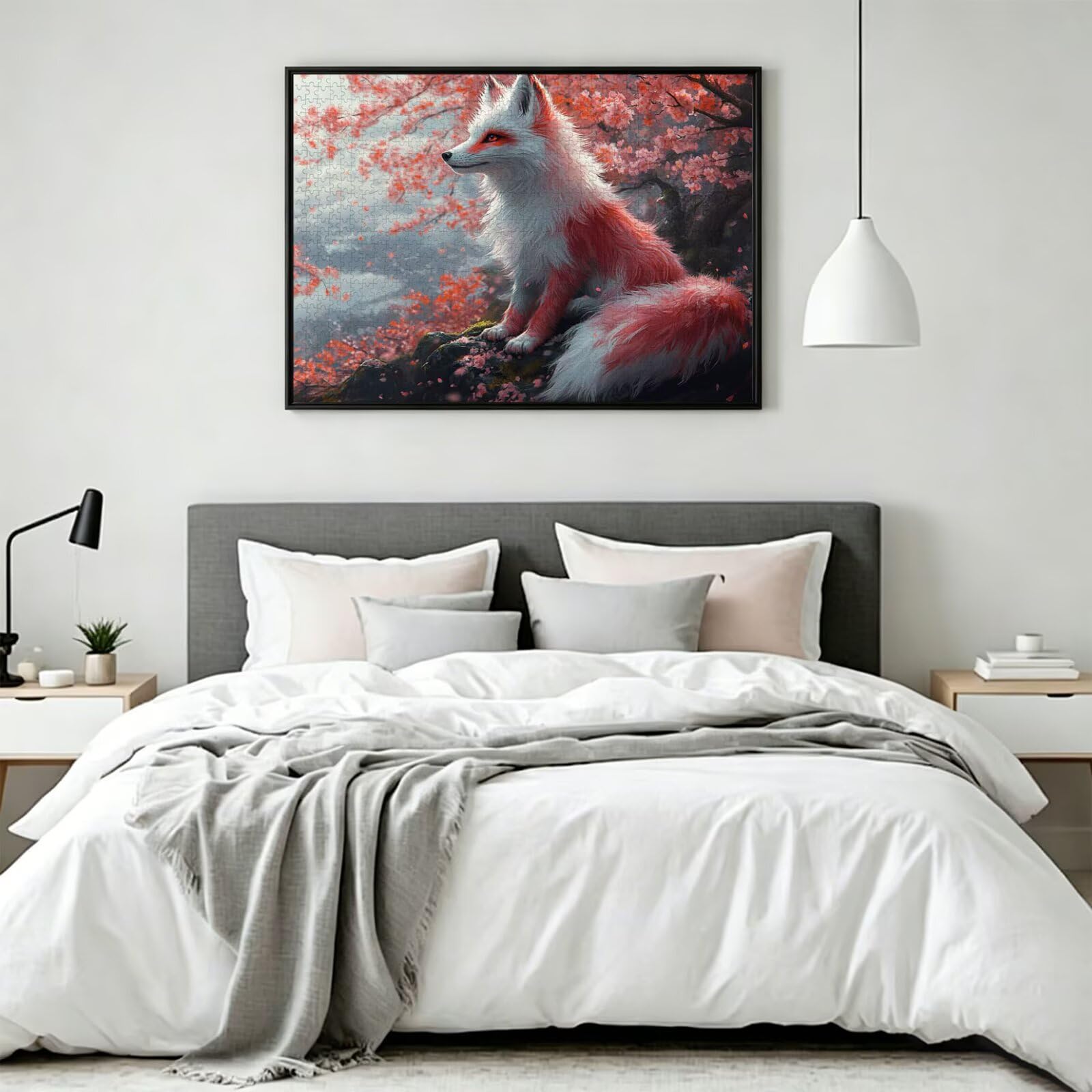 Puzzle 3000 Pezzi volpe Puzzle Adulti, Gioco Educativo, n-260 | Jigsaw Puzzles ciliegio in fiori, Impossibile Difficile Sfida, Classici Gioco Familiare, Giochi Divertenti, Idee Regalo
