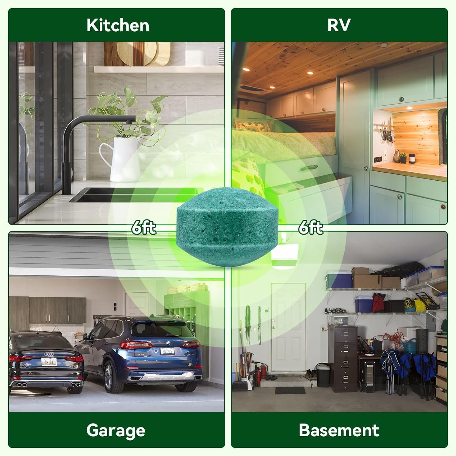 Mouse Repellent for Indoor and Outdoor, 24 Pack Peppermint Mice Repellent Effective Against Mouse Rats and Other Pests, Rat Repellent for House, Garden Camper, Yard, Car, Carage and RV - Image 6