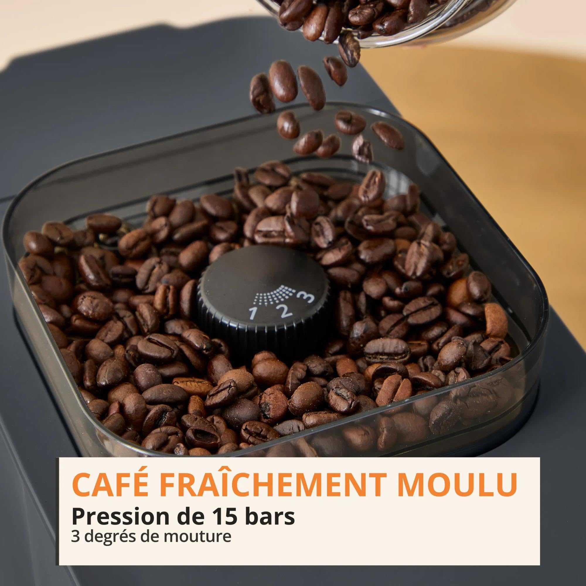 KRUPS Coffee Crush Edition, Machine à café à grains, Format ultra compact