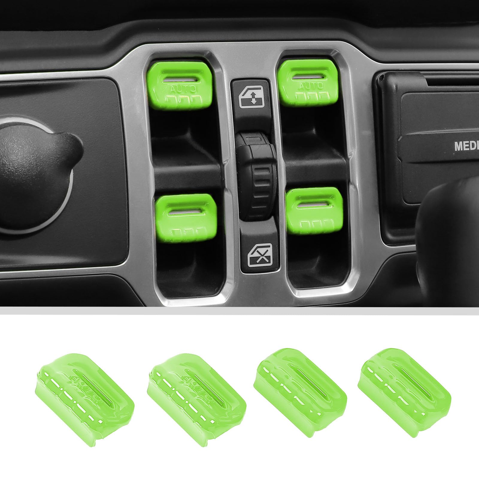Snapklik.com : JWWY Window Switch Button Power Window Control Knob ...