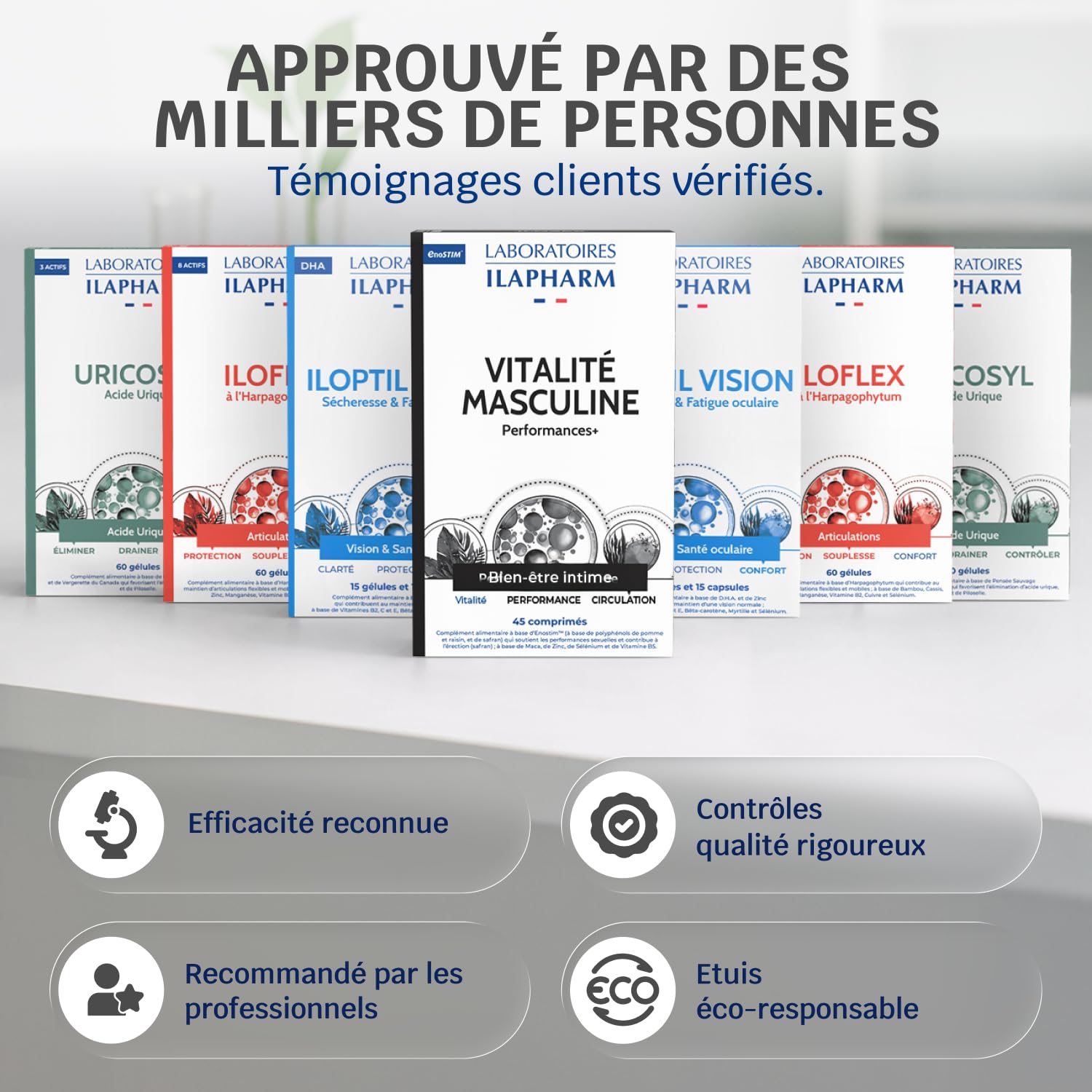 Laboratoires Ilapharm - Ilosex - Performances Sexuelles - Boîte De 60 Gélules