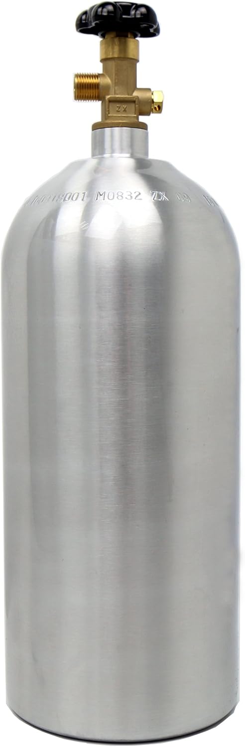 Victory 5lb CO2 Tank Aluminum Cylinder with CGA320 Valve