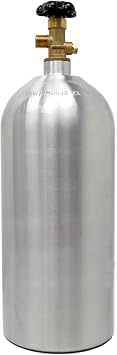 Victory 10lb CO2 Tank Aluminum Cylinder with CGA320 Valve