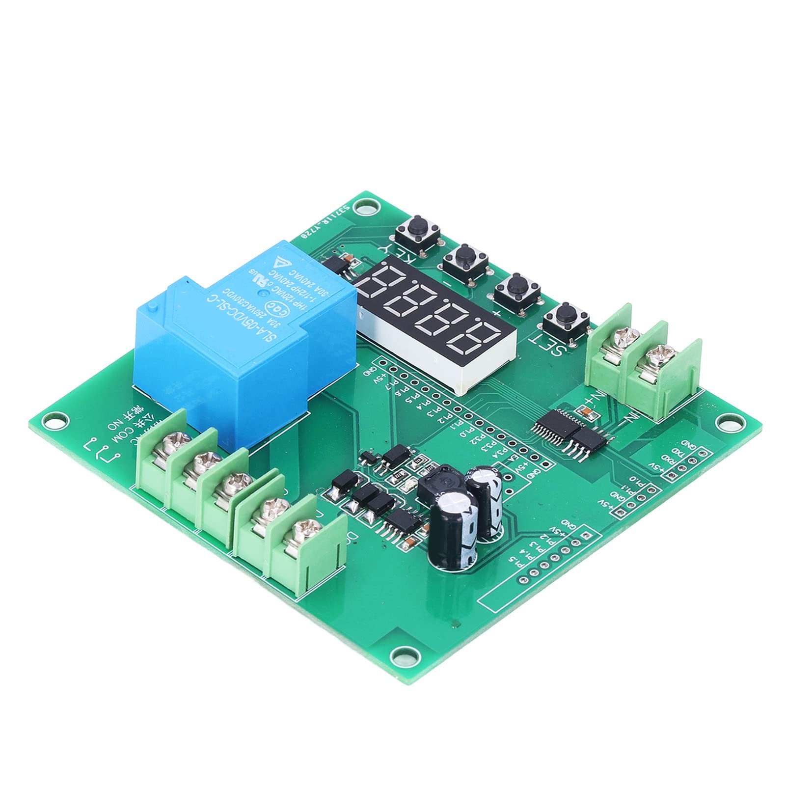 Temperature Controller Board, K Type, Thermocouple Module Temperature Detection Control Relay Module Serial Output Within 30A Switch, for High Temperature Places, K Type