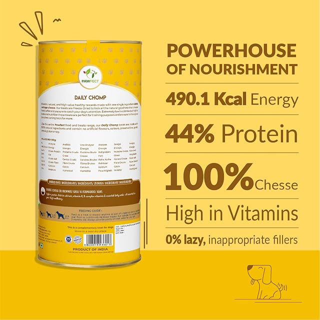 Foto 2 de 7 de Pawfect Nature's Munch Freeze Dried Cheese Treats-Daily Chomp