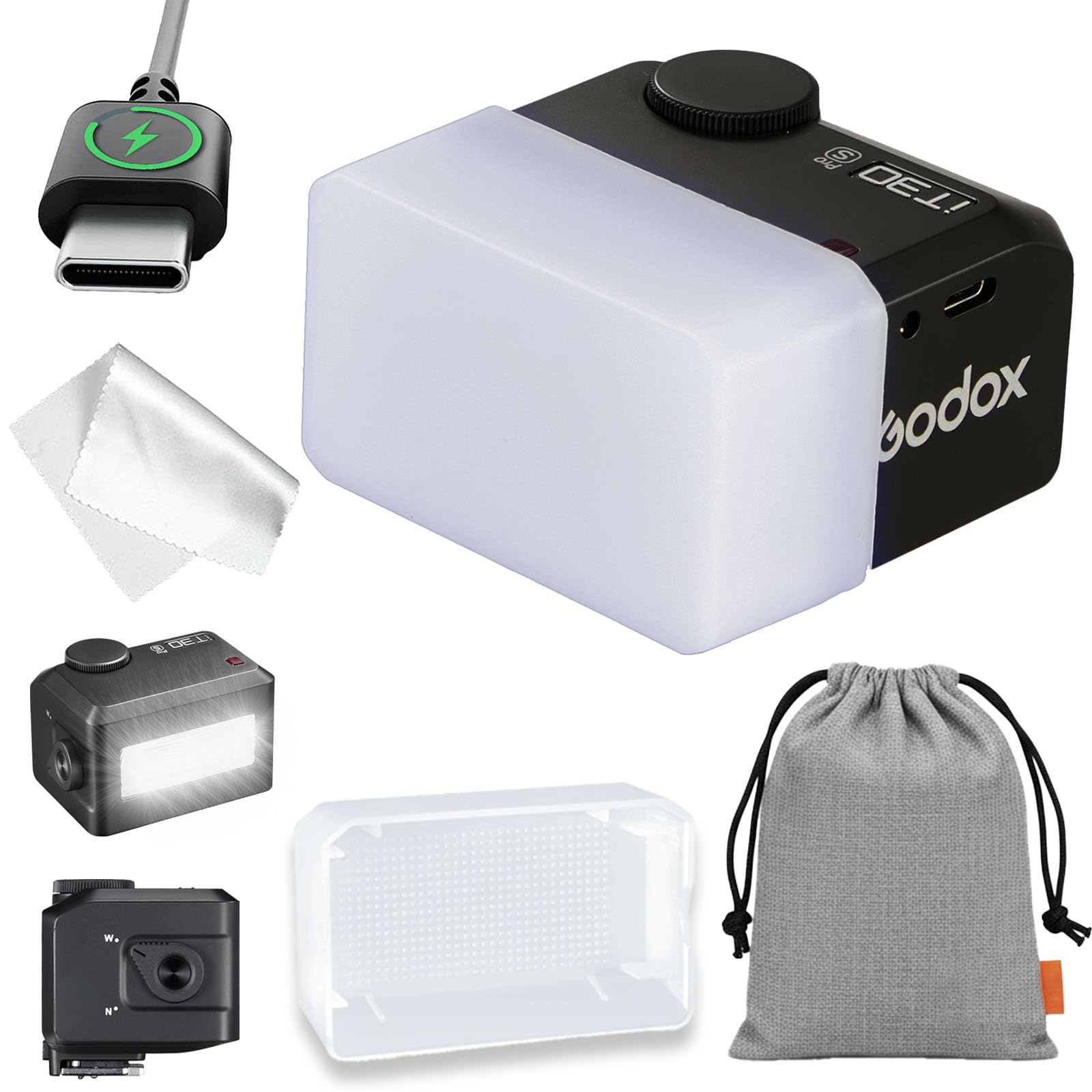 GODOX Flash TTL iT30 Pro para Sony com difusor branco - GODOX