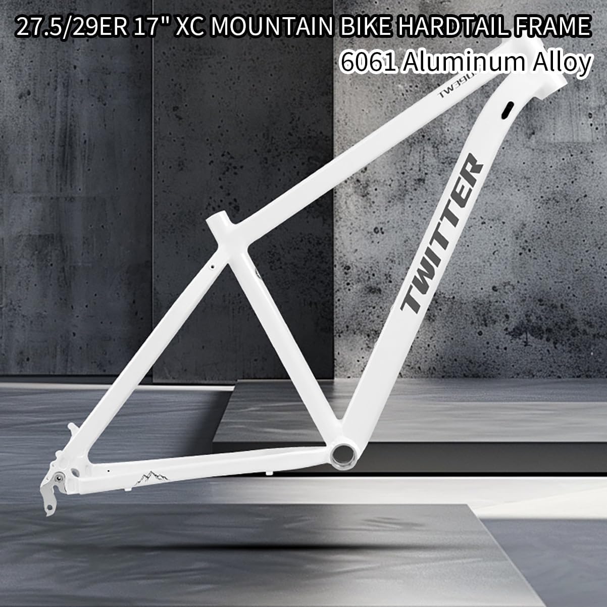 17" Mountain Bike Frame 27.5/29er XC/Enduro Aluminum Alloy Hardtail Frame Disc Brake QR 9x135mm Internal Routing BSA BB68mm