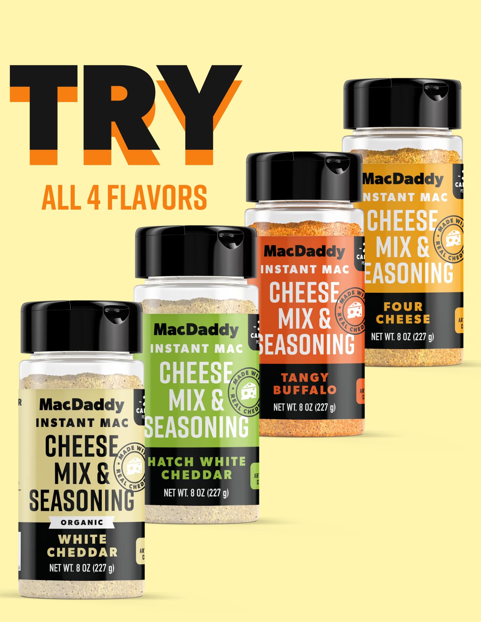 Amazon.com : MacDaddy - Organic White Cheddar Macaroni and Cheese 
