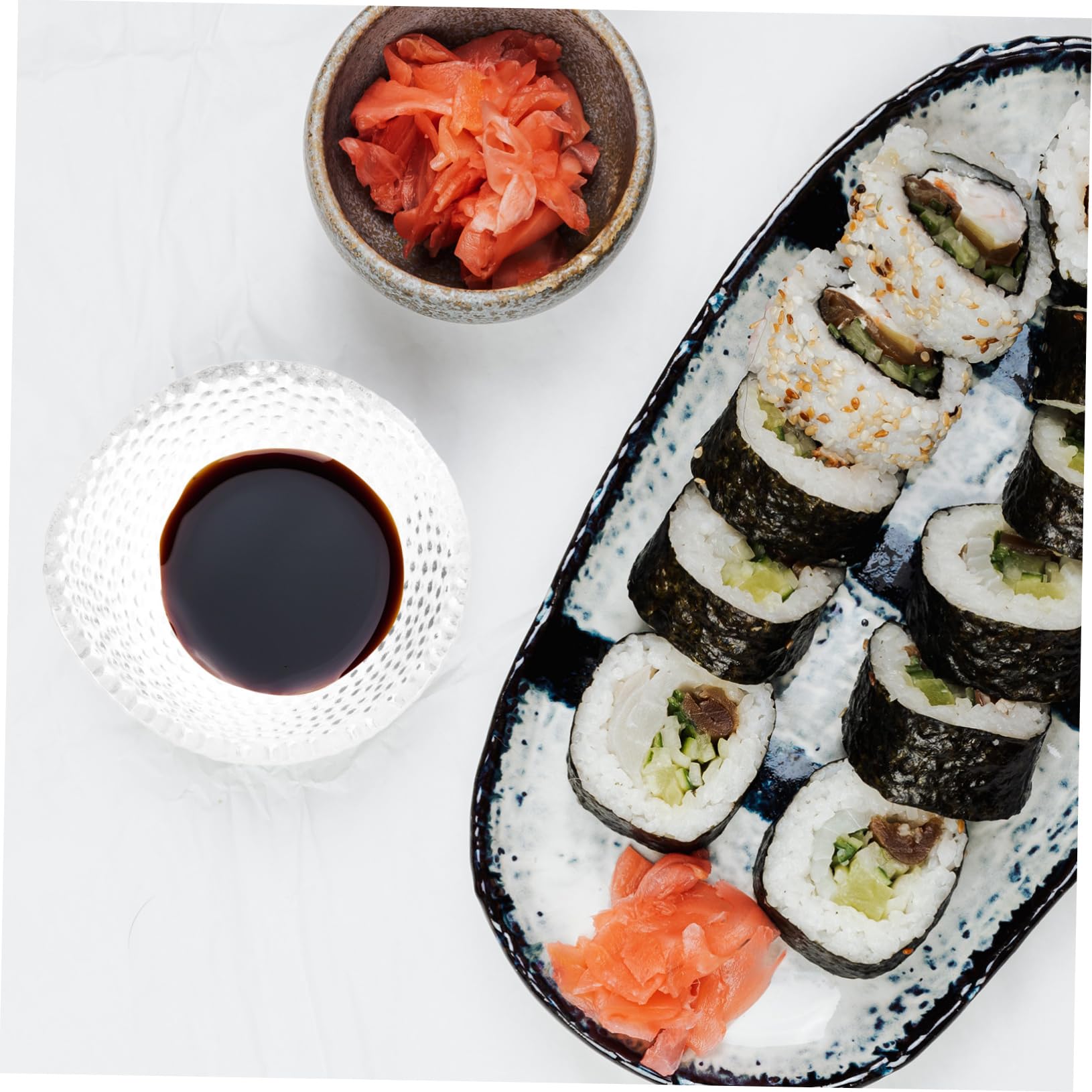 Cabilock Aromatherapy Dish Mini Bowls Seasoning Plate Tiny Dipping Bowl Soy Dipping Dish Dip Bowl Soy Sauce Bowls Dipping Sauce Bowl Sauce Serving Bowl Vinegar Dish Glass Transparent