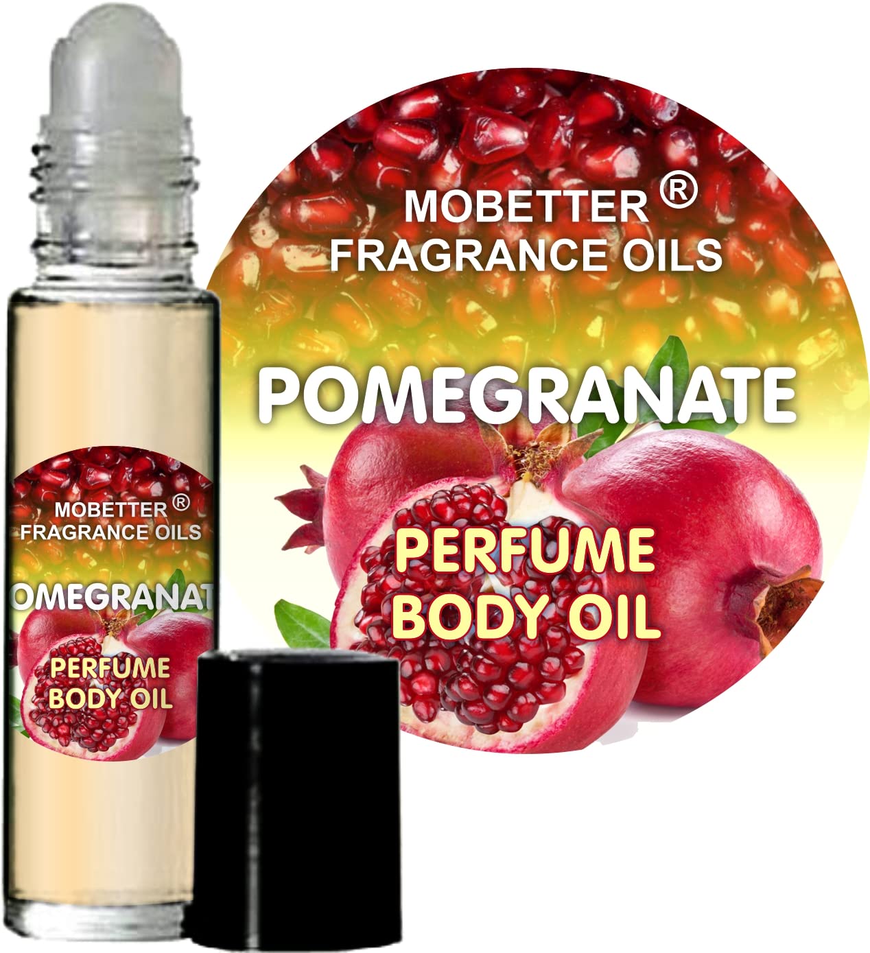 MOBETTER FRAGRANCE OILS Pomegranate Perfume Body Oil