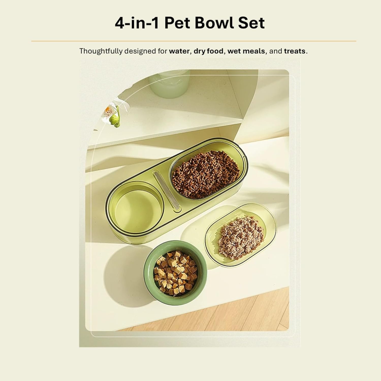 Chubby Bowls with Mixing Spoon (Purple)