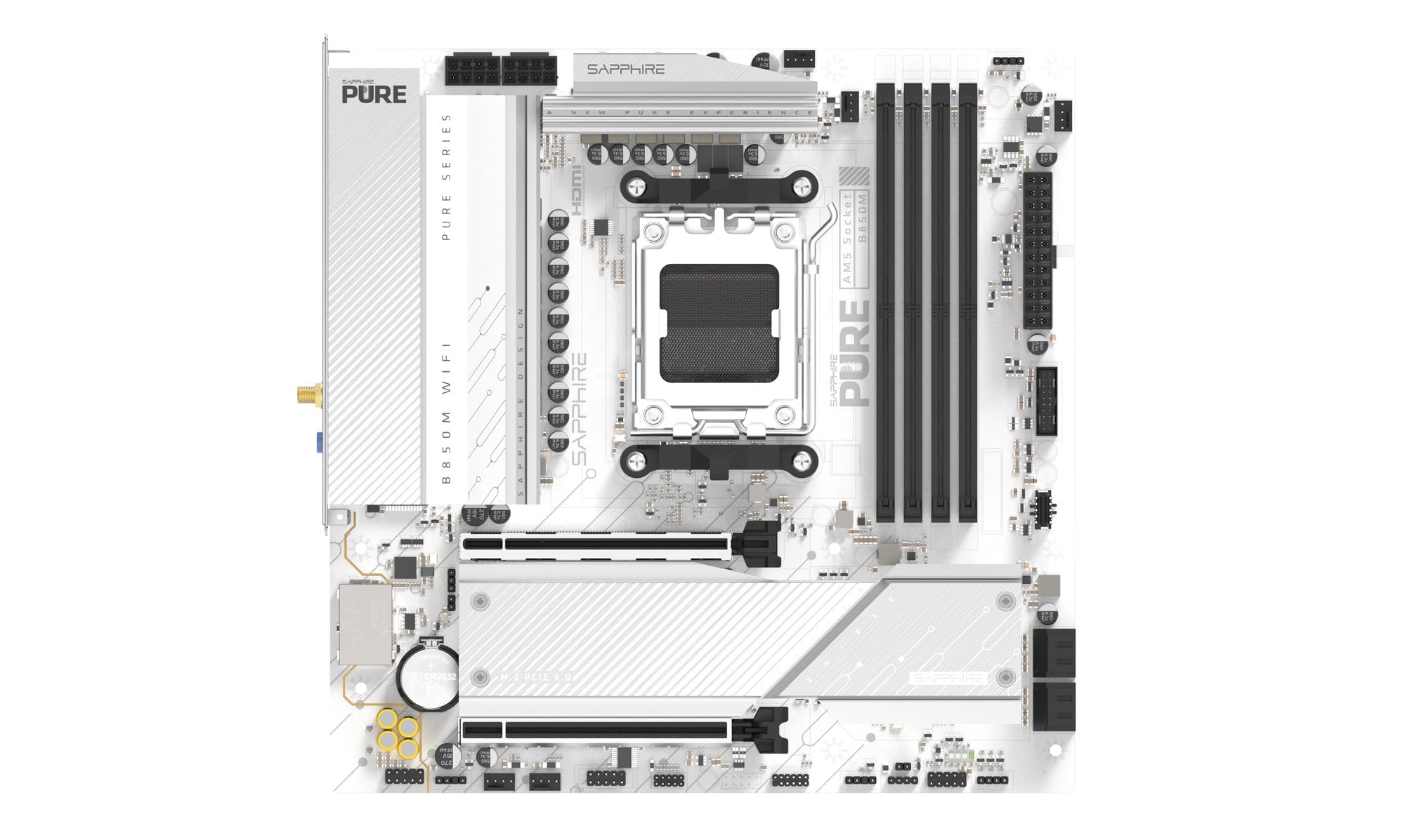 Amazon | SAPPHIRE PURE B850M WIFI Micro-ATXマザーボード 52123-02