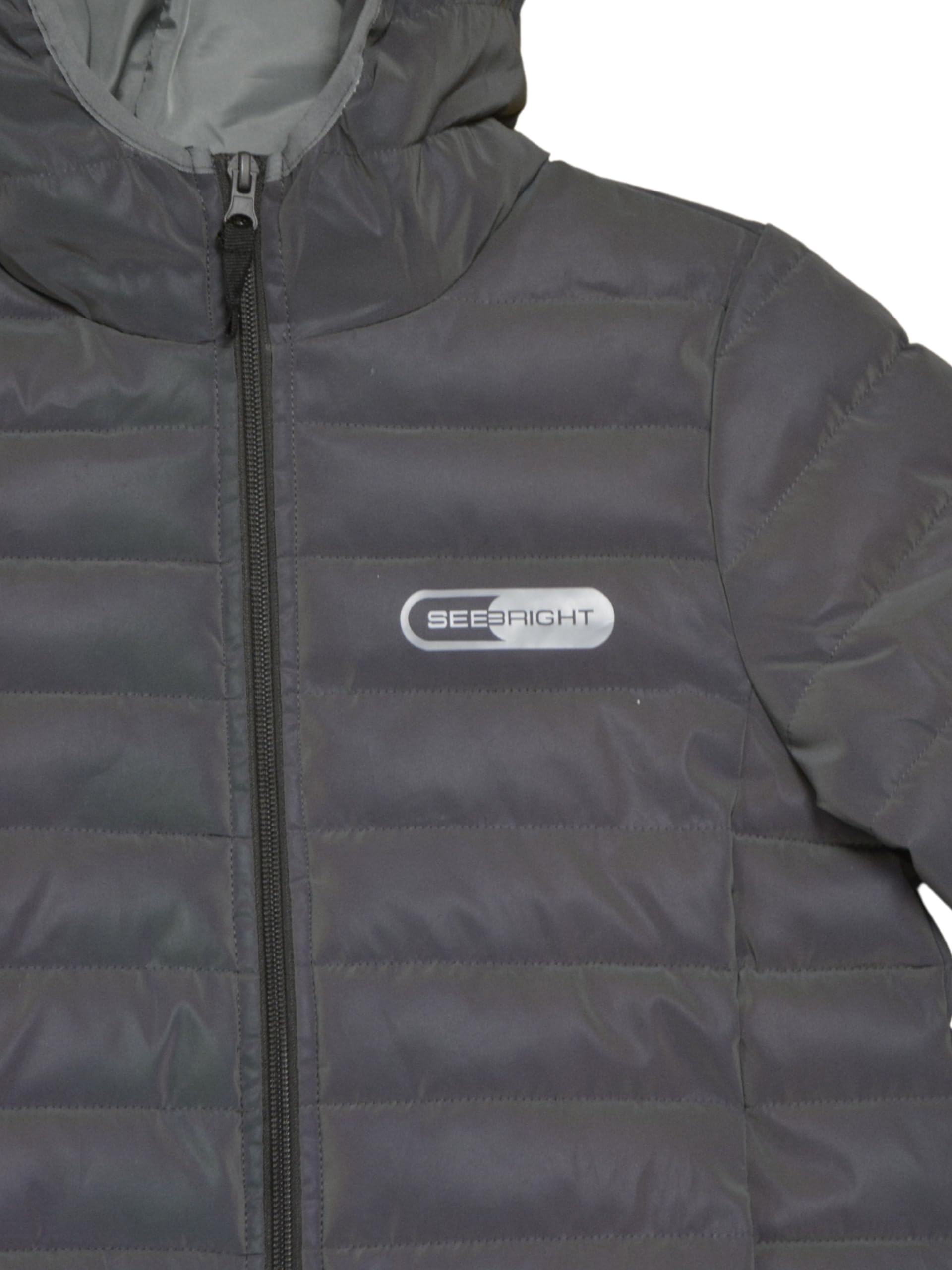 Chaquetas acolchadas reflectantes para niños