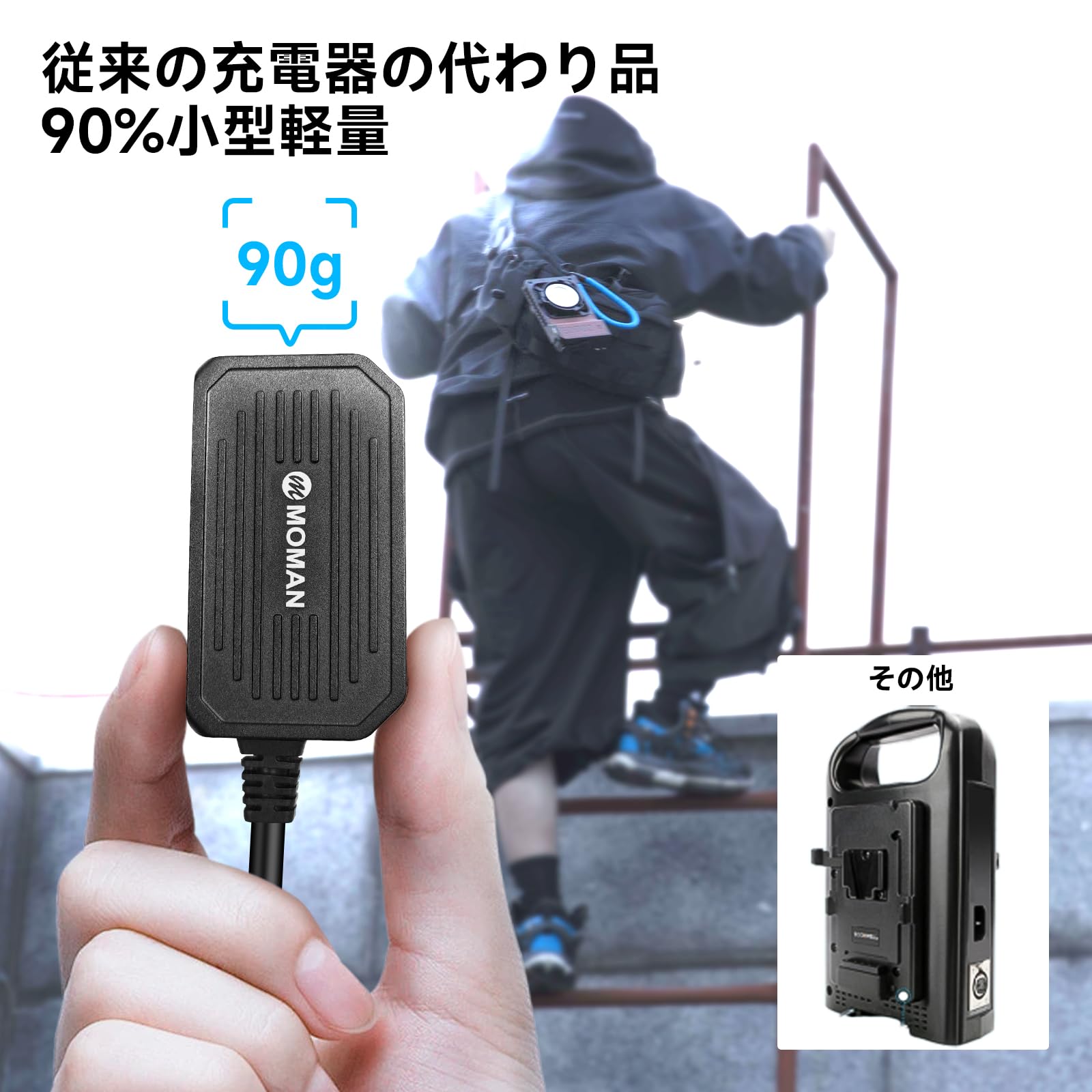 VマウントバッテリーPD 100W 双方向充電USB-C 急速充電DCポート2個 Amazon | HangTon D タップ USB C PD 100 w 20 v 電源