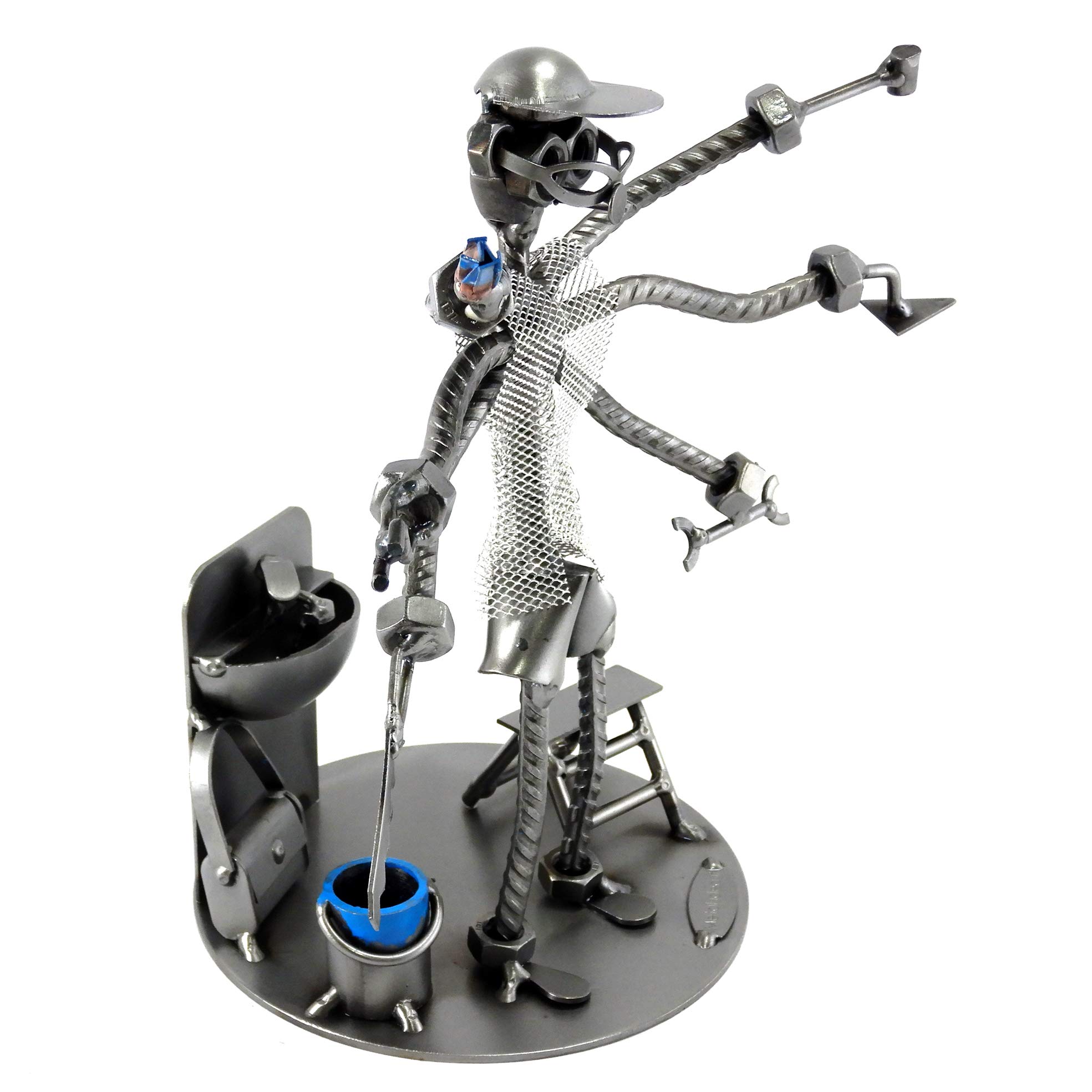 FACTOTUM - TUTTOFARE IN METALLO CON VITI BULLONI CHIODI DI METAL IDEA - IDEA REGALO ORIGINALE - 100% ARTIGIANALE - MADE IN ITALY - PERSONALIZZABILE