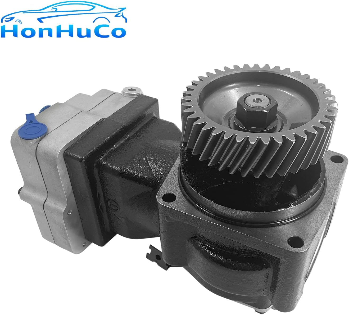 9061301415 OM906 Air Brake Compressor Compatible with Mercedes Benz Engine OM 906 Replace # 9061306215 9061303015 4123520250