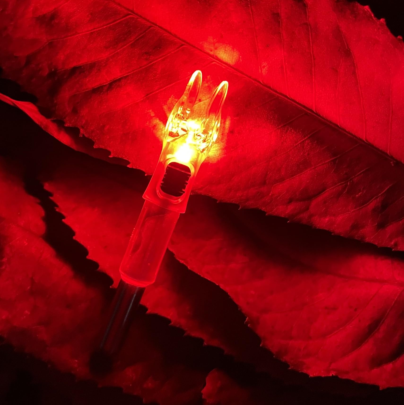 DEEPOWER 6 Encoches Lumineuses Pour Flèches .204 – Idéales Pour Tubes De 5,2 Mm, Avec Interrupteur Marche/arrêt