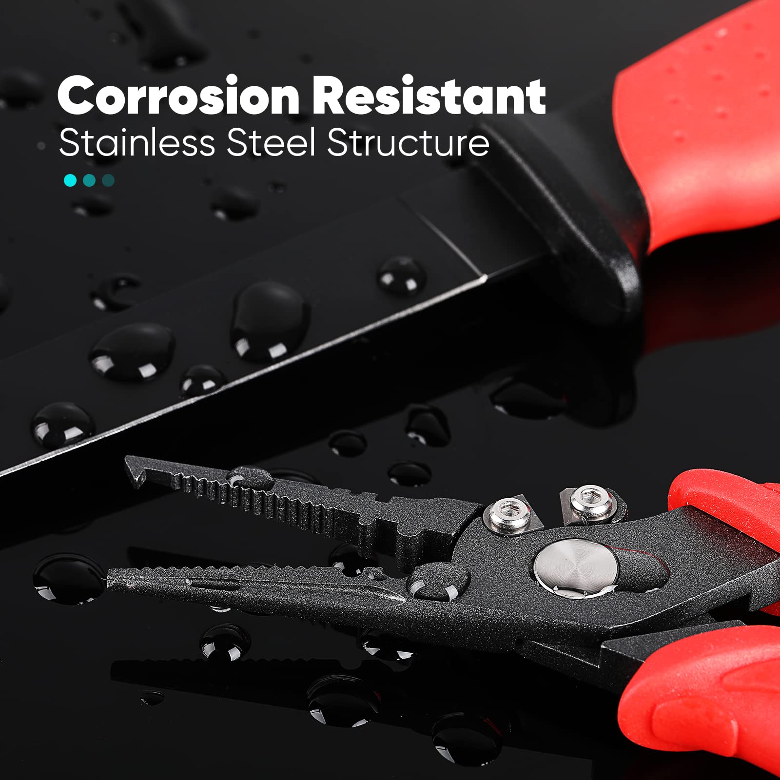 BszykzDXI Fishing Knifes & Bait Knife, Outdoor Fishing Tool Set (2PCS-RedBlack (Fillet Knife&Fishing Pliers))