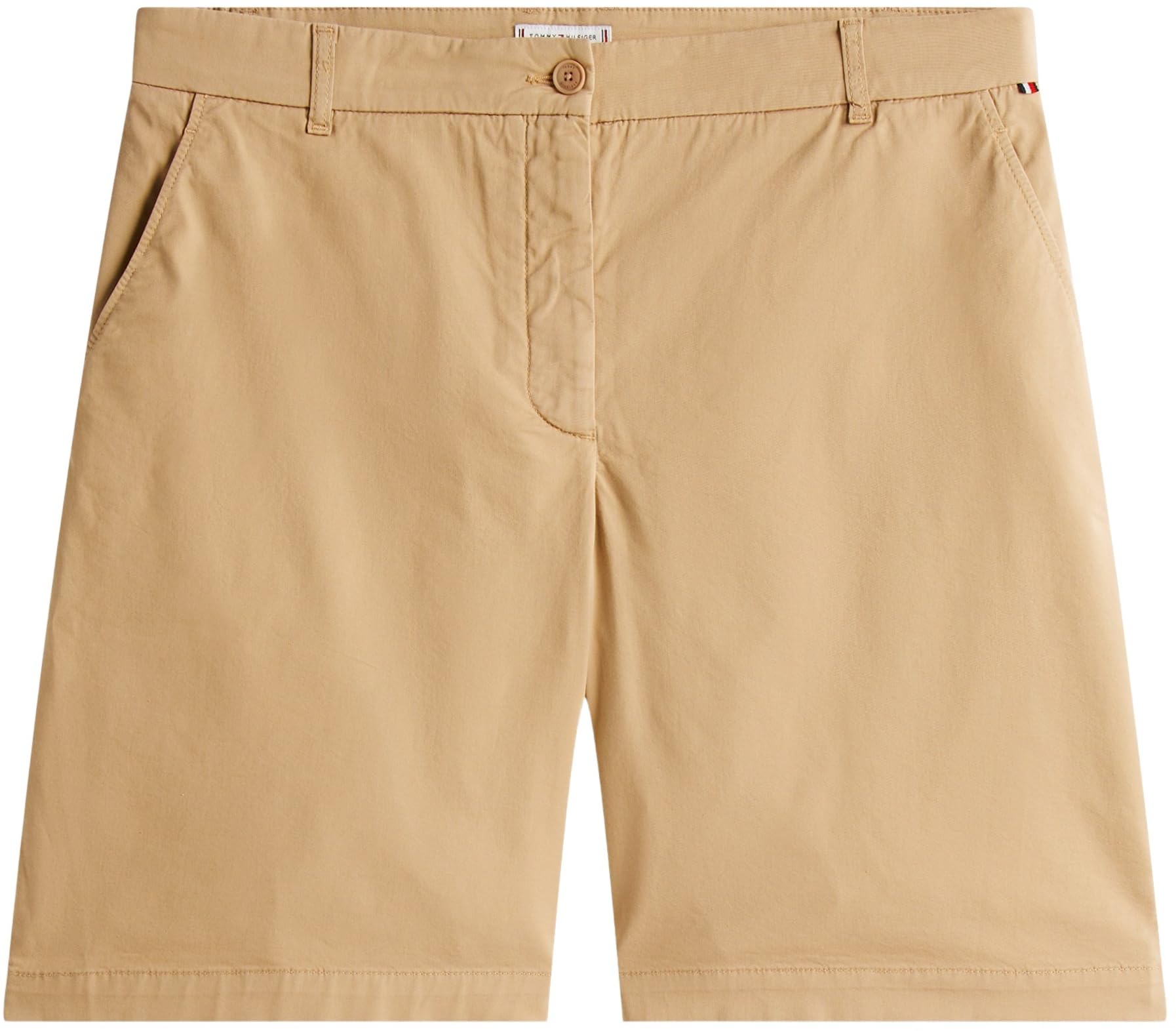 Tommy Hilfiger Damen CRV CO Blend GMD Chino Short WW0WW46084 CRV Co Blend GMD Chino Short Ww0ww46084
