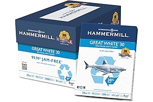 Hammermill 8.5 x 11 Great White Copy Paper
