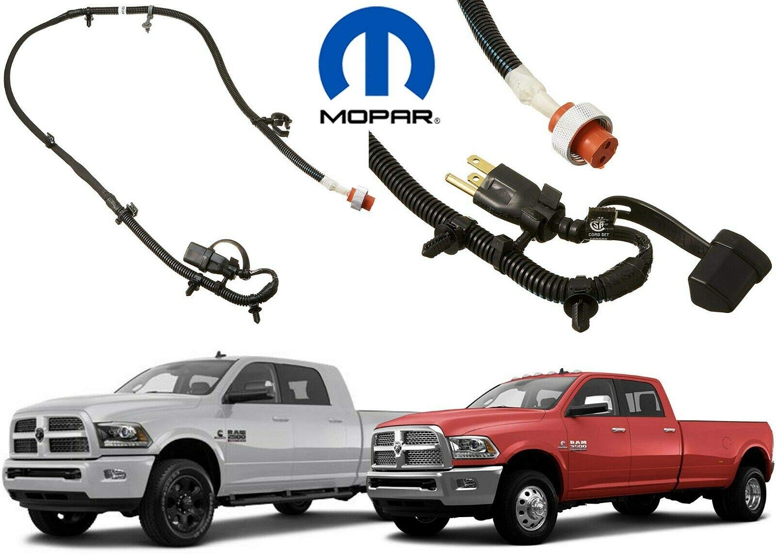 20132015 RAM 2500 3500 4500 5500 BLOCK HEATER CORD OEM MOPAR Buy