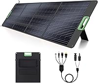 Vista 11 de GRECELL Panel solar portátil de 350W para generador de estación de energía, panel solar plegable, cargador solar de alta eficiencia de 37.4V