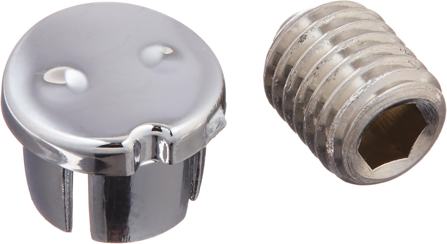 Delta RP64072 Trinsic Handle Set Screw and Button, Chrome Faucet