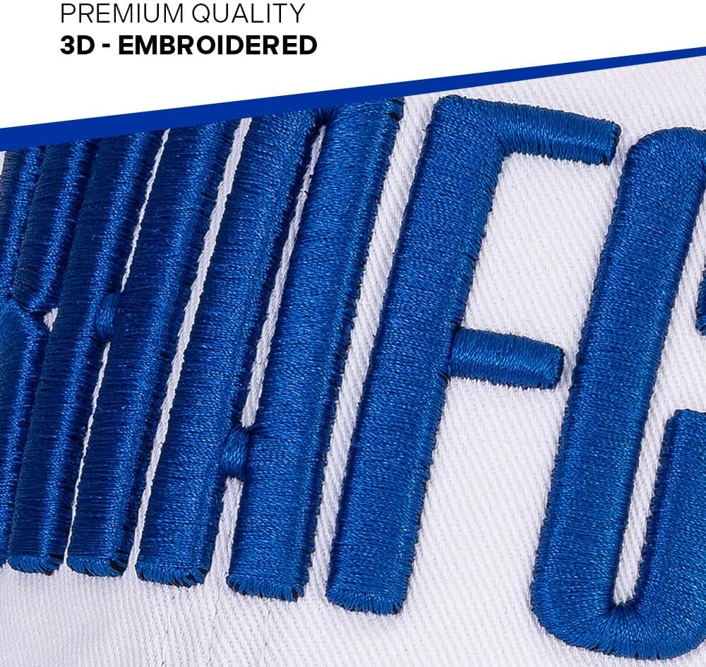 Desert Cactus Brighton & Hove Albion Baseball Hat BHAFC Seagulls Football Soccer Brimmed Embroidered Hats Cap Adjustable Cloth Strap Adult (Style E1) White