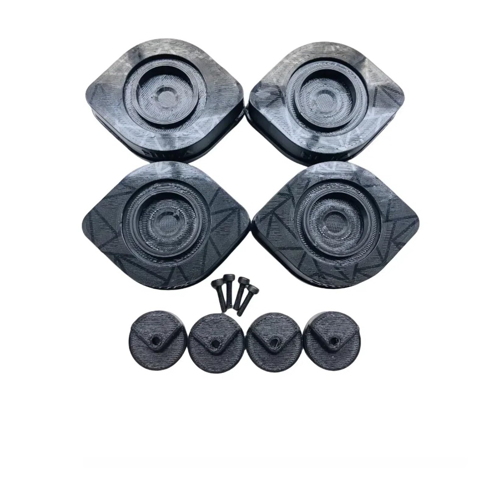 Piedini antivibranti per Bambu Lab P1P P1S per Hula Piedini autoallineanti per Creality K1 K1C K1 Max Legs parti stampante 3D (per K1 per serie)