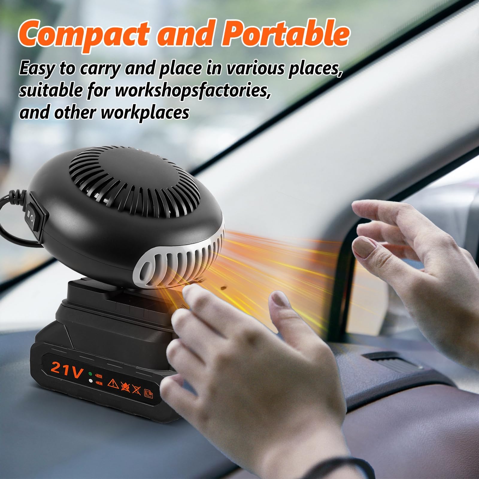 Chauffage D'appoint électrique Portable YiHee Pour Une Utilisation En