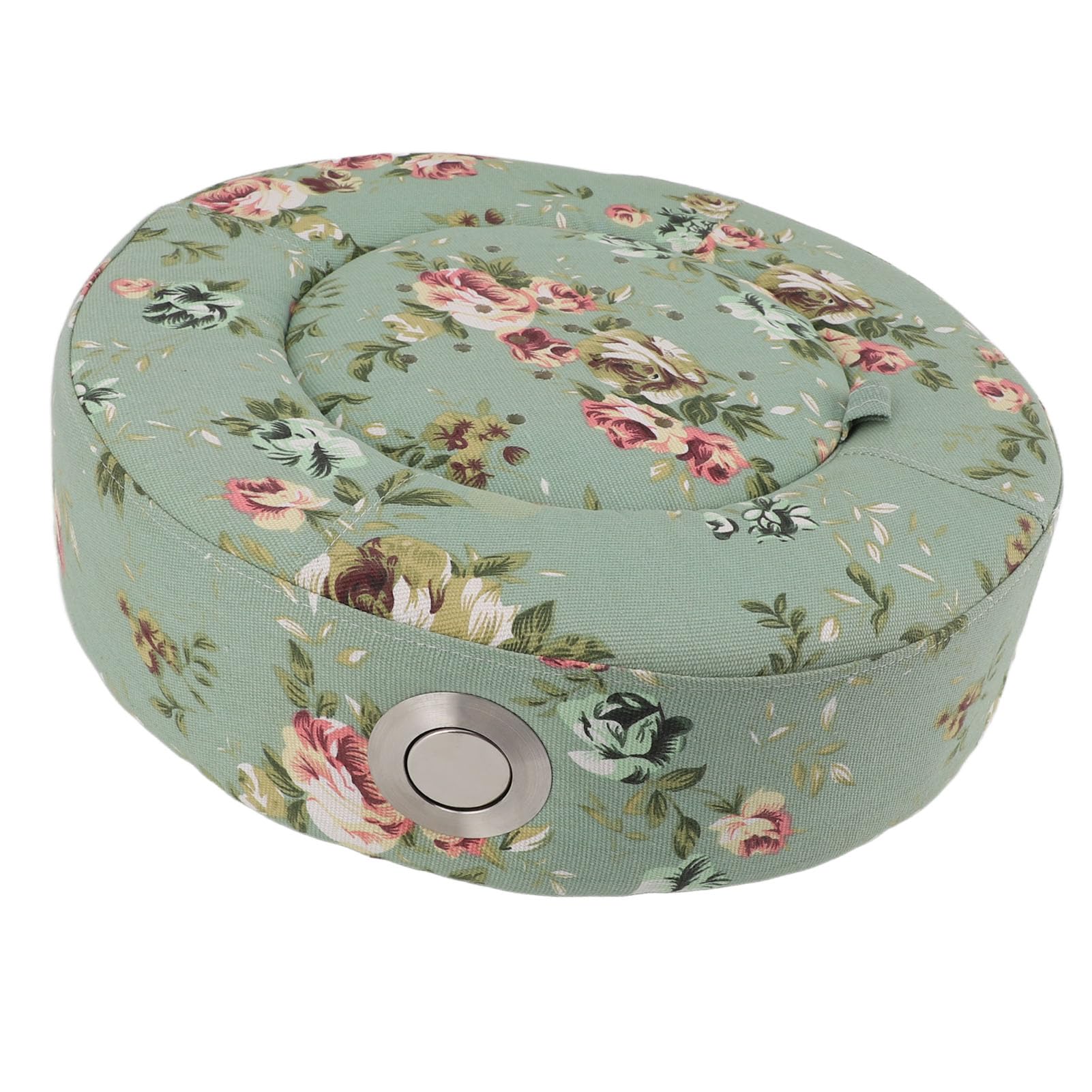Cojín de Moxibustión para Meditación Yoga Relax Mat Giratorio Control de Temperatura Redondo Cálido
