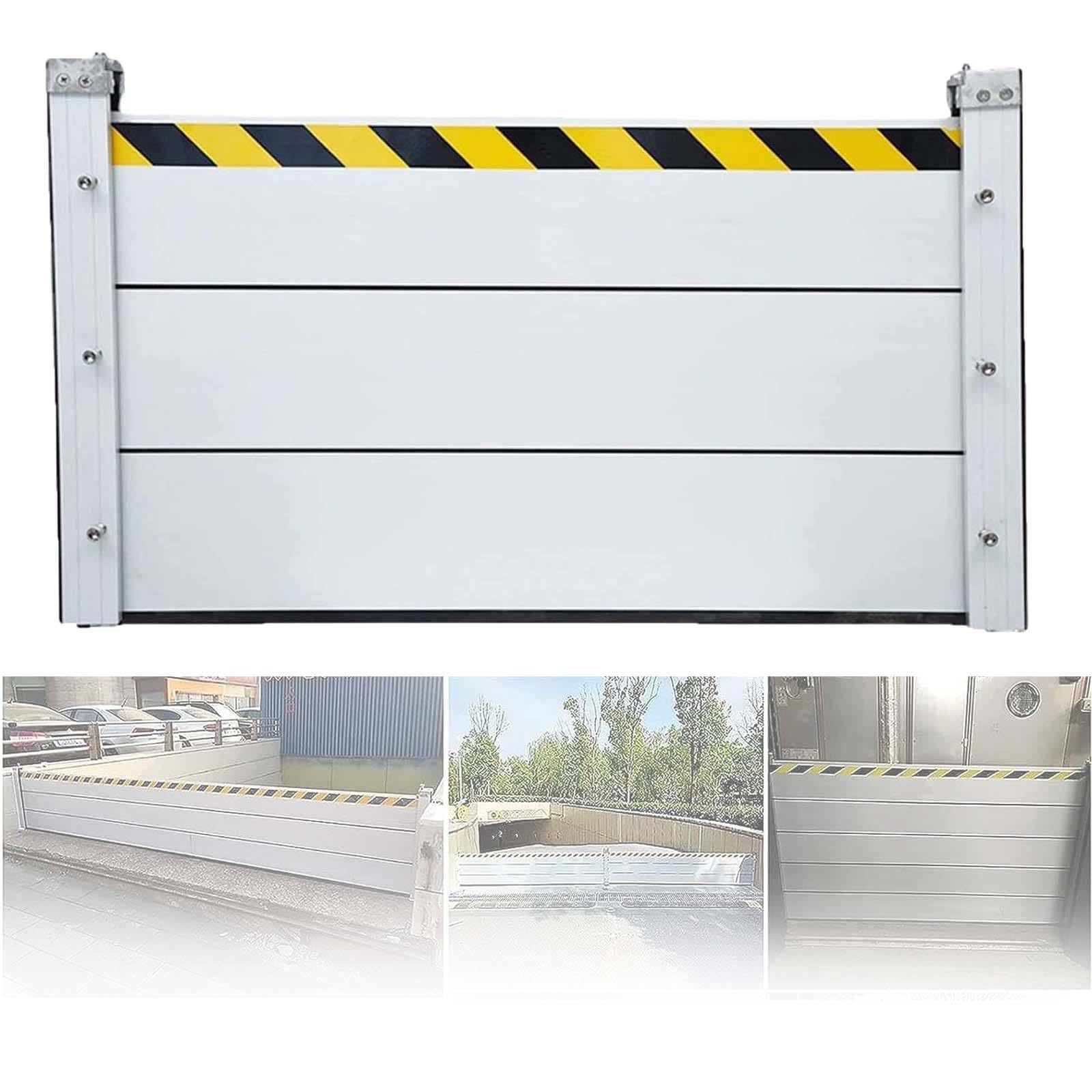 Barrière de protection contre les inondations en aluminium pour garage