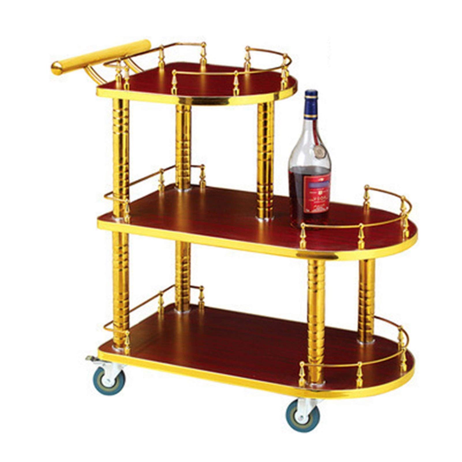 バーカート、ゴールド、サービングカートキッチン、ダイニングルーム Amazon.co.jp: バーカート、ゴールド、サービングカート