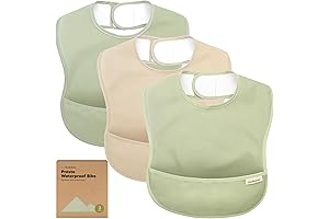 3-Pack Ultra-Absorbent Waterproof Sink Bibs
