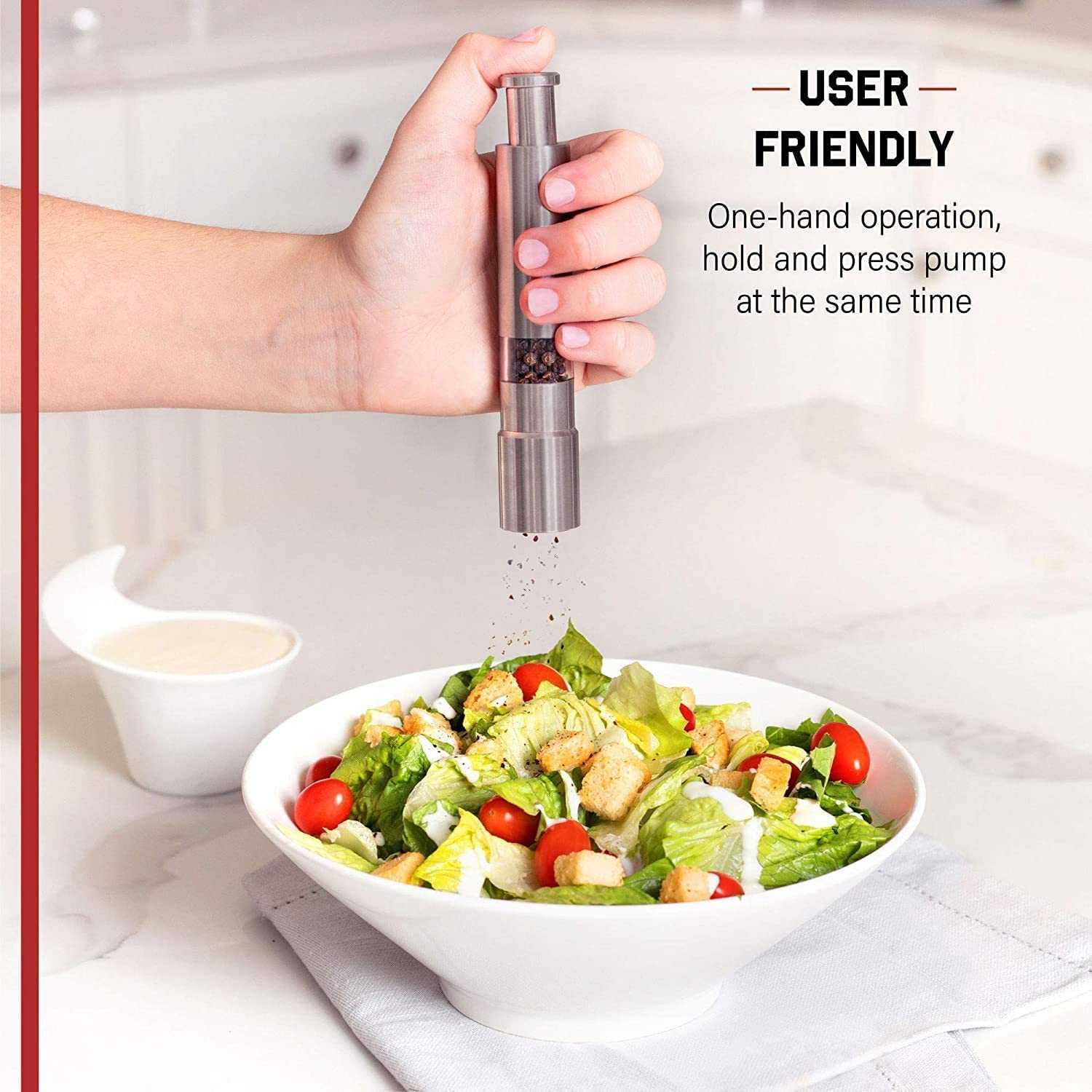FnS Premium Salt & Pepper Grinder - 2-in-1 Design -3 FnS Premium Salt & Pepper Grinder - 2-in-1 Design -3