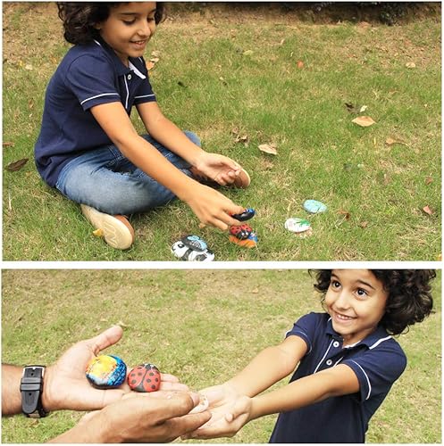 Miniatura 3 de 50 rocas para pintar – Piedras de pintura de rocas grandes multicolor a granel, 2 a 3.5 pulgadas, súper suaves y planas, rocas de pintura para